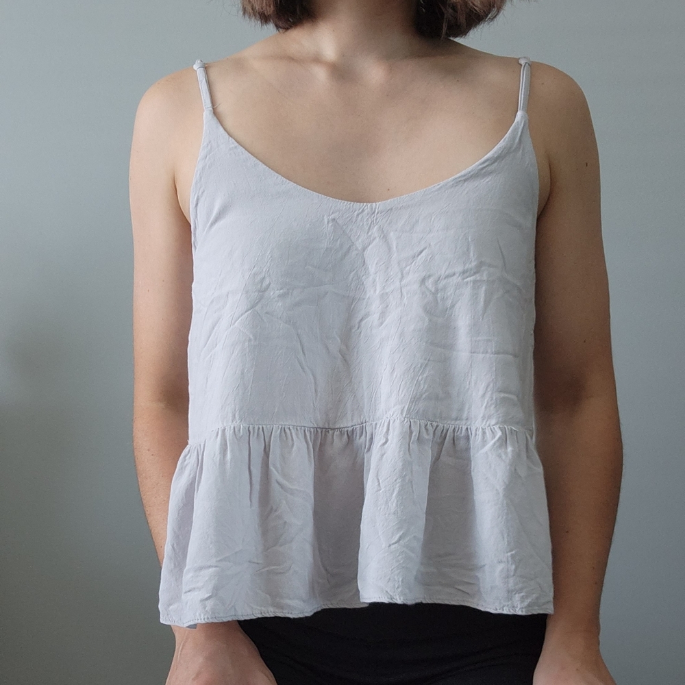 Topshop flowy spaghetti strap tank top camisole - Picture 5 of 7